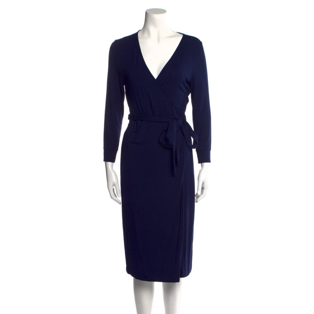 Diane Von Furstenberg Julian Silk Wrap Dress